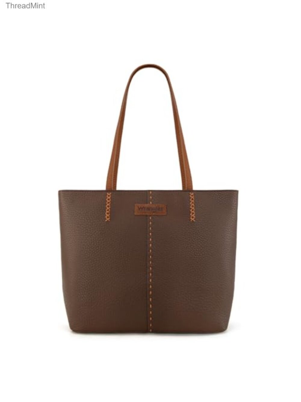 Wrangler Tote Bag for Women Shoulder Purse PU Vegan Leather Satchel Handbag